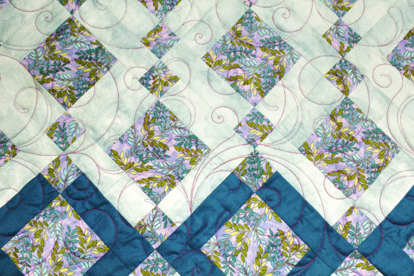 Teal and Mint Quilt