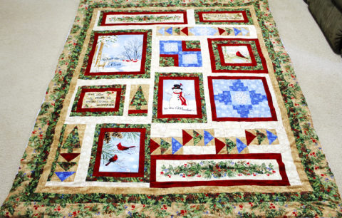 Ann’s Christmas Card Quilt