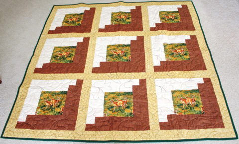 Betty’s Deer Quilt