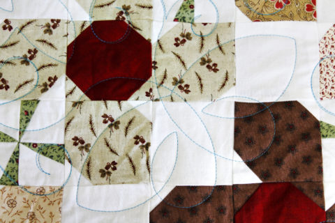 Laverne’s Twirling Flowers Quilt