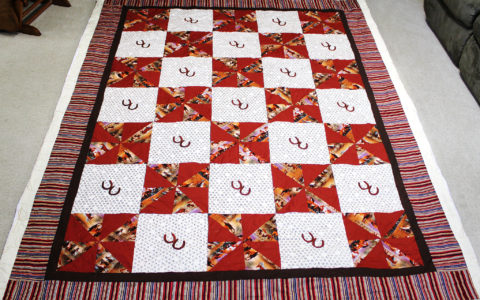 Horses and Horseshoes Quilt