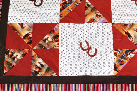 Horses and Horseshoes Quilt