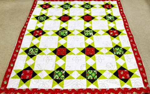 Debbie’s Christmas Star Throw