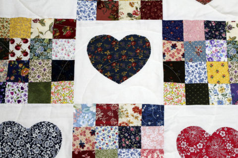 Lynelle’s Patchwork Hearts Quilt