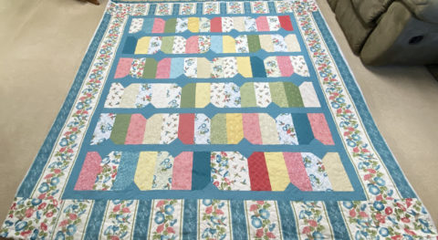 Bonnie’s Diamond Dash Hummingbird Quilt