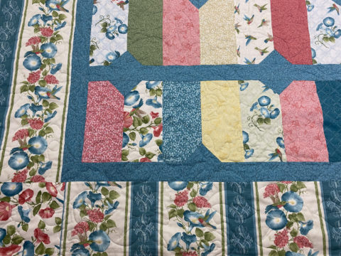 Bonnie’s Diamond Dash Hummingbird Quilt