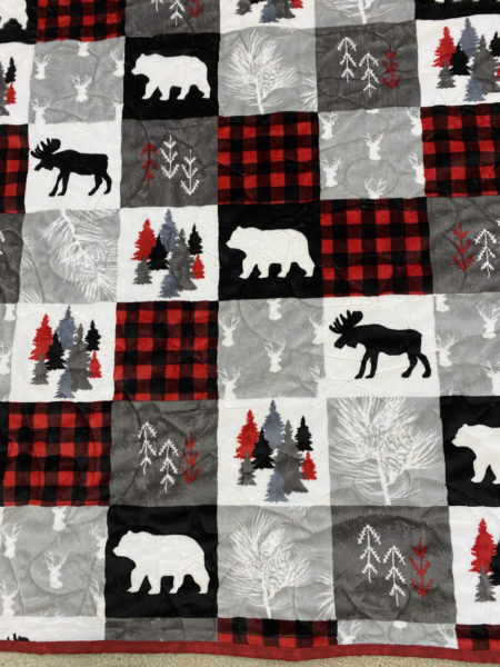 Judy’s Woodsy Toddler Quilt