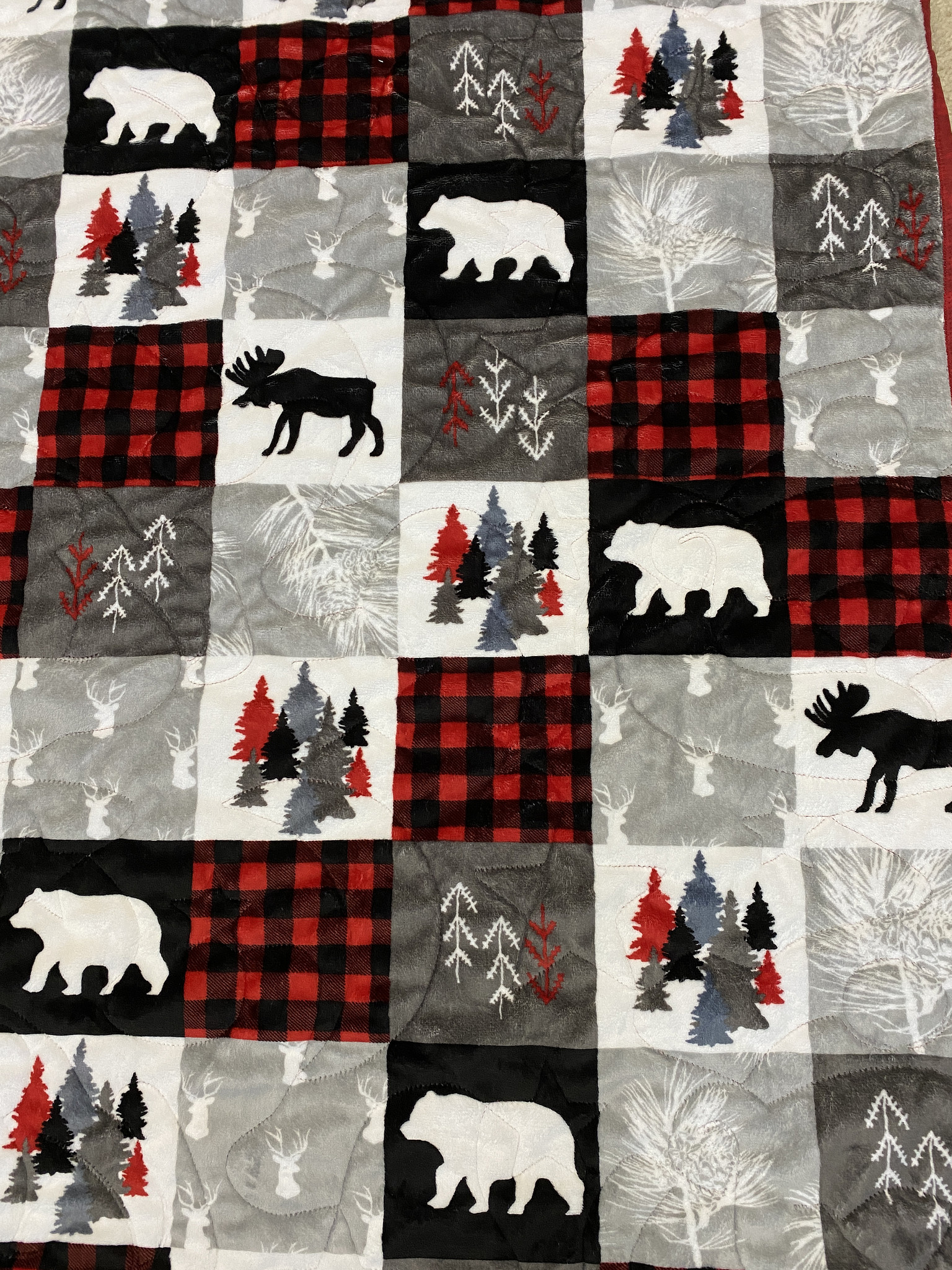 Judy’s Woodsy Toddler Quilt