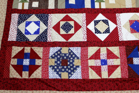 Sue’s Patriotic Sampler Quilt