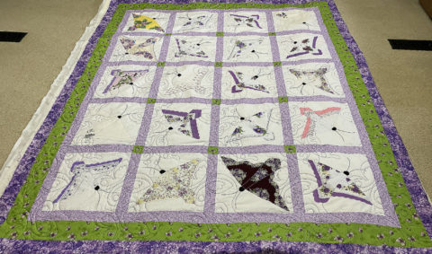 Sue’s Butterfly Appliqué Quilt