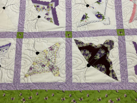 Sue’s Butterfly Appliqué Quilt