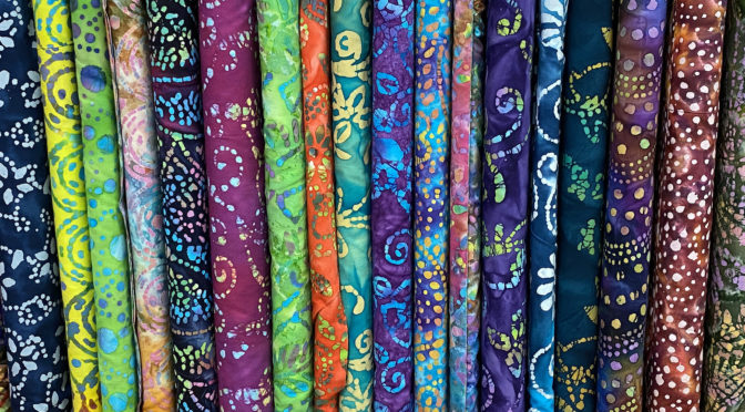 Bright, Colorful Fabric at Low Vintage Prices!