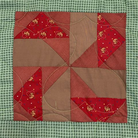 Antionette’s Pinwheels on The Green Quilt