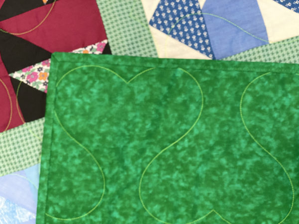 Antionette’s Pinwheels on The Green Quilt