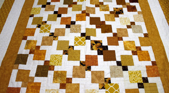 Joy’s Fall Disappearing Nine Patch Quilt & Table Runner!