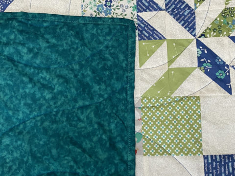 Melanie’s Multicolor Hunter’s Star Quilt