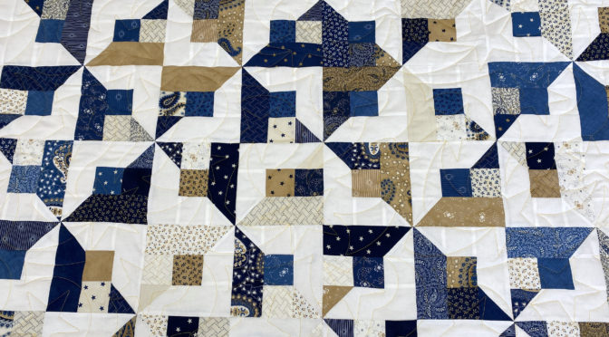 Abigail’s Blue and Gold Quilt