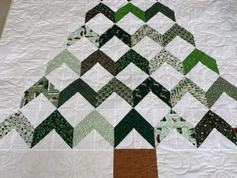 Diana’s Christmas Tree Quilt