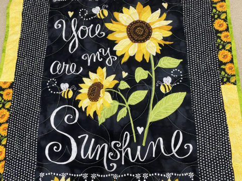 Marcia’s Sunshine Throw