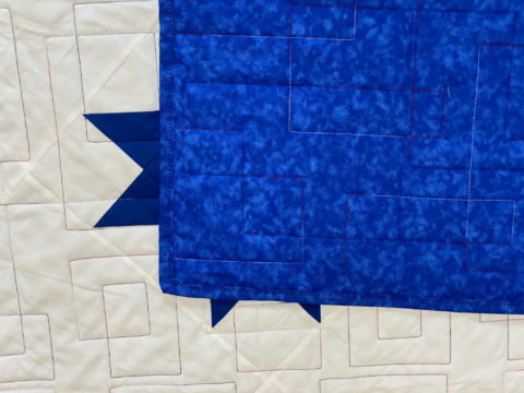 Patti’s Blue & White Ohio Star Quilt