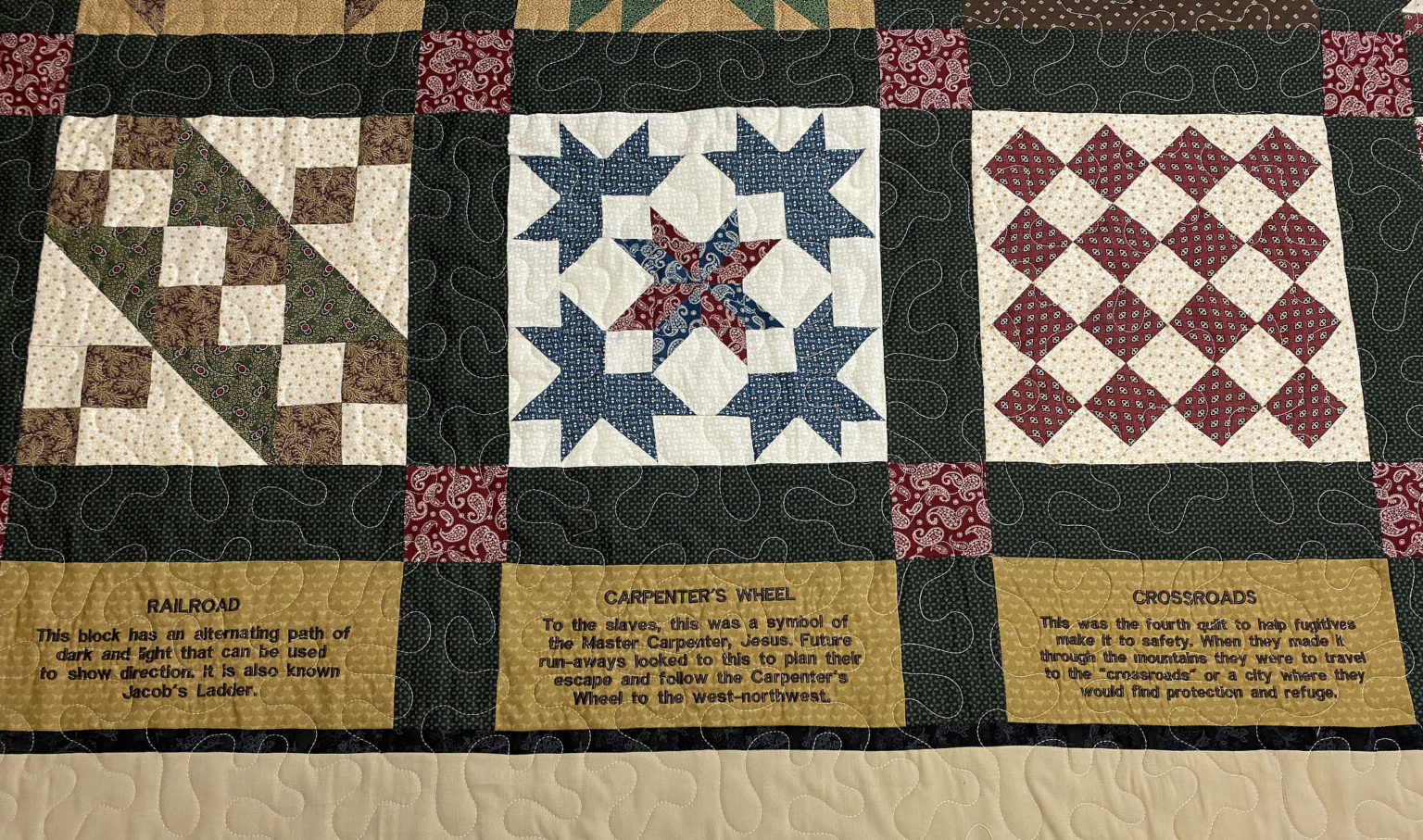 Sue’s Underground Railroad Quilt – Lady Bird Quilts