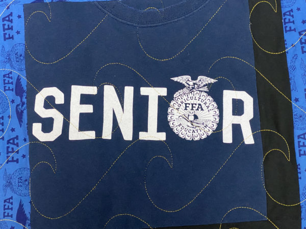 Senior T-Shirt Quilt featuring FFA