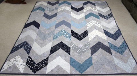 Sarah’s Chevron Block Quilt