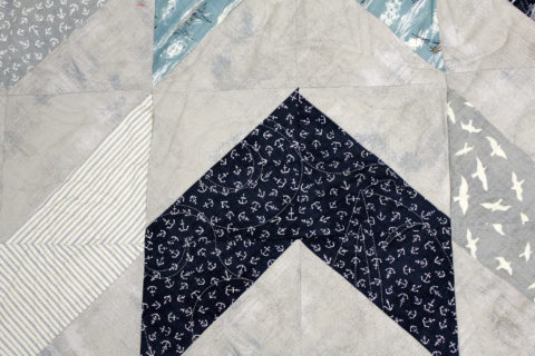 Sarah’s Chevron Block Quilt