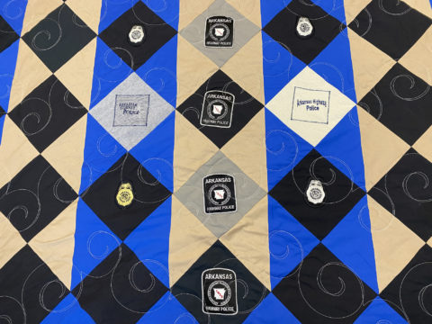 Arkansas Highway Police Quilt