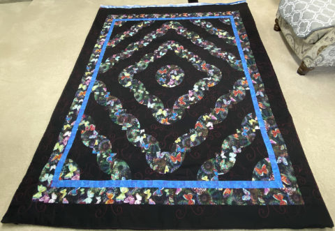 Mary’s Drunkard’s Path Butterfly Quilt