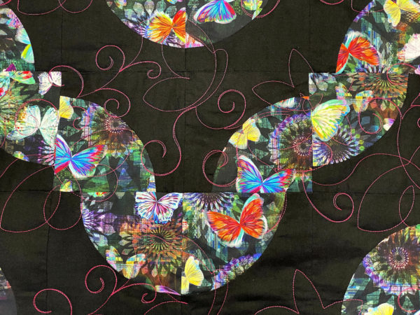 Mary’s Drunkard’s Path Butterfly Quilt