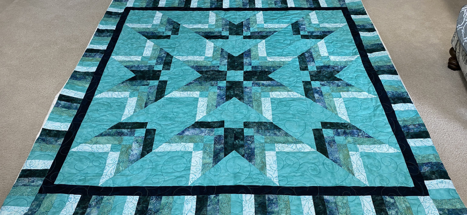 Judy’s Binding Tool Star Quilt! Lady Bird Quilts