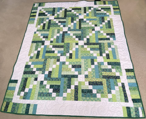 Melanie’s Sticks and Stones Quilt