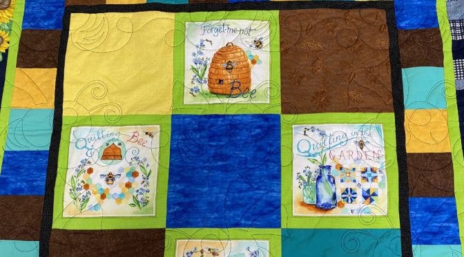 Gennell’s Quilt Bees Throw!