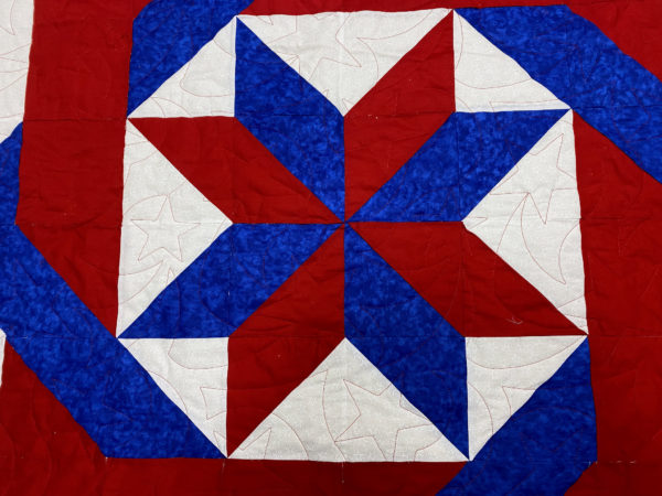 Jill’s Red, White and Blue Quilt