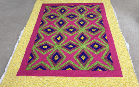 Judy’s Diamond Charms Quilt