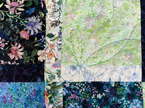 Melanie’s Flowers & Paisley Quilt