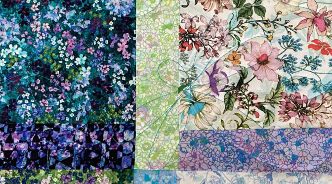 Melanie’s Flowers & Paisley Quilt