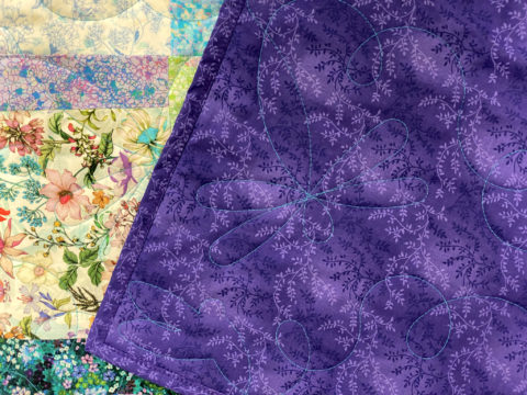 Melanie’s Flowers & Paisley Quilt