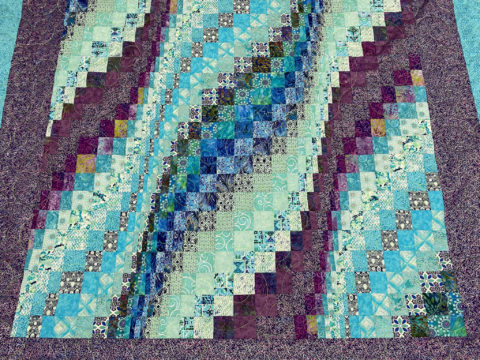 Ruth’s Bargello Quilt!