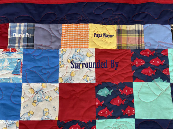 Christie’s “A Father’s Love” Quilt