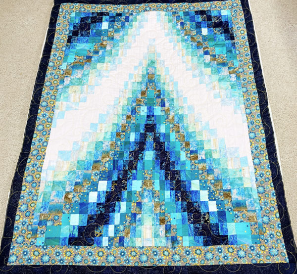 Diana’s Cool Bargello Quilt