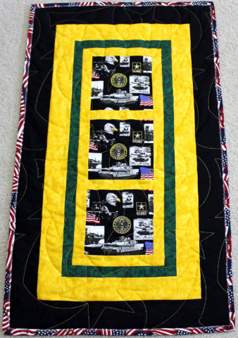 Army Table Runner for Gerald