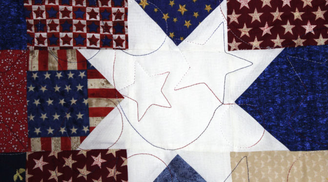 Sue’s Old Glory Quilt!