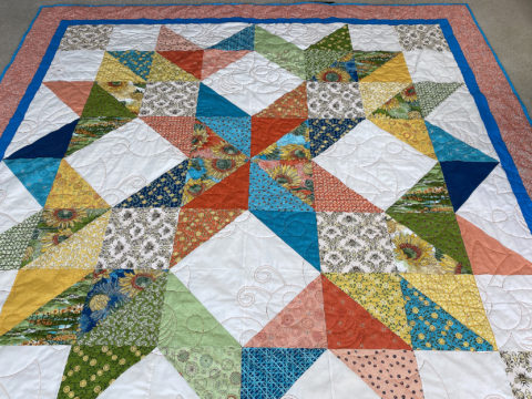 Carpenter’s Star Quilt by Melanie