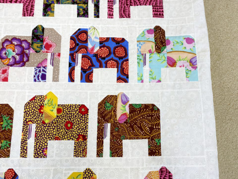 Charlotte’s Elephant Quilt