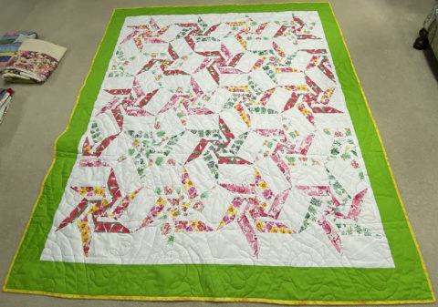 Melanie’s Sixty Degree Star Quilt