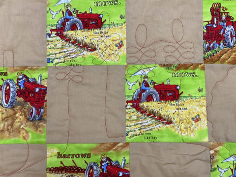 Sandy’s Tractor Mac Quilt