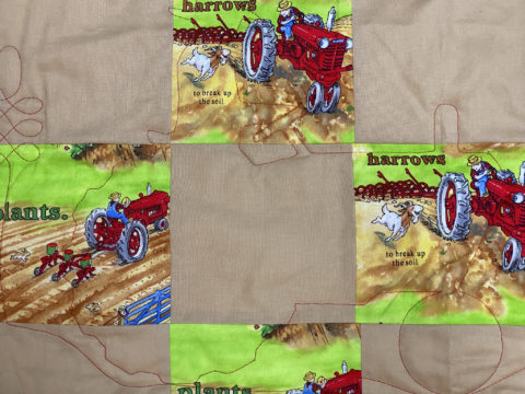 Sandy’s Tractor Mac Quilt