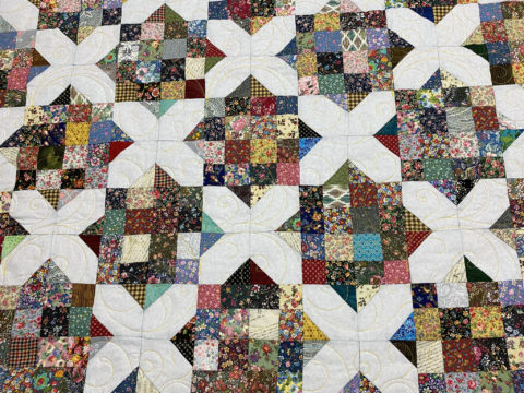 Theresa’s Scrappy Crossroads Quilt